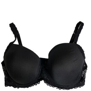 Delta Burke Bra, Size 40D, Black Lace.
